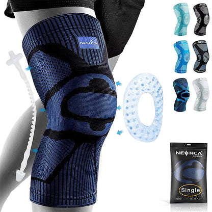 Knee support strap.